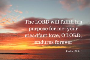 Fulfill His purpose